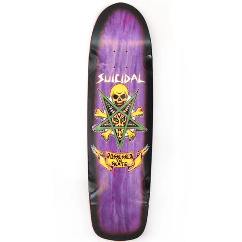 Dogtown Suicidal Skates Possessed To Skate Pool 8.75" Old School Skateboard Deck