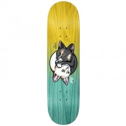 Real Zion Yin Yang Kitty 8.25" Skateboard Deck