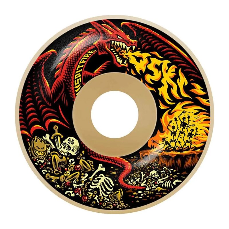 Spitfire Formula Four Oski Scorched Radial 57mm 99A Skateboard Wielen