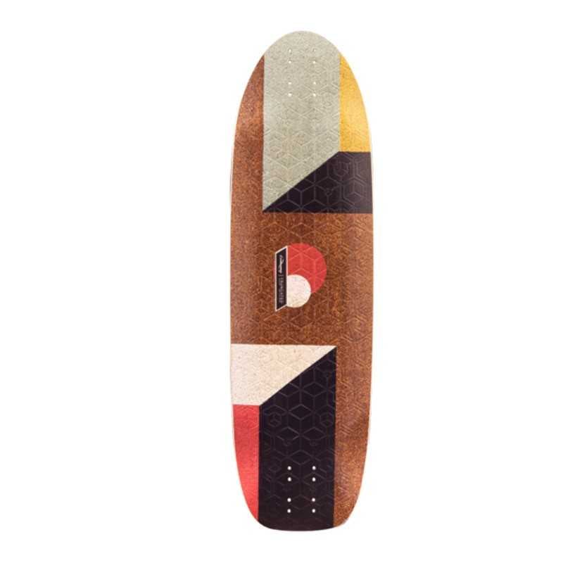 Loaded Truncated Tesseract Longboard Deck