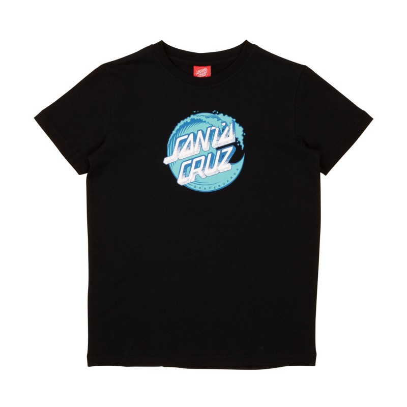 Santa Cruz Stipple Wave Dot Kids T-Shirt Santa Cruz Stipple Wave Dot Kids T-Shirt