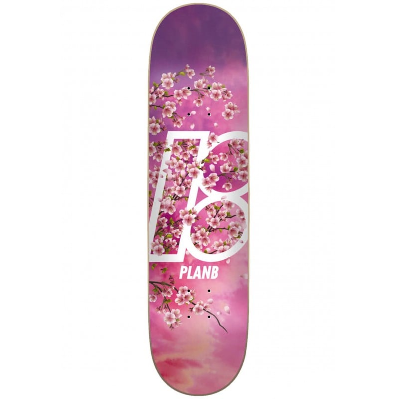 Plan B Team Cherry Blossom 8.0" Skateboard Deck