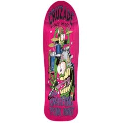 Cruzade Smashing Punk Finks 9.0" Skateboard Deck