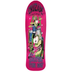 Cruzade Smashing Punk Finks 9.0" Skateboard Deck