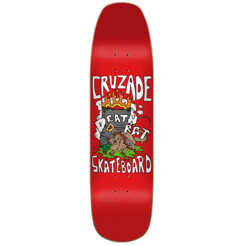 Cruzade Death Rat 8.5" Skateboard Deck