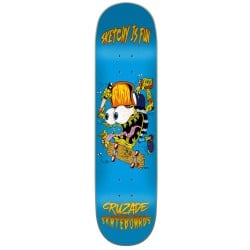 Cruzade Sketchy Is Fun 8.0" Skateboard Deck