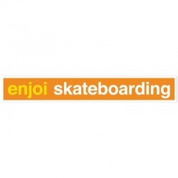 Enjoi Skateboarding Sticker