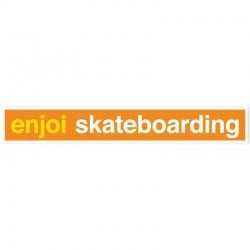 Enjoi Skateboarding Sticker