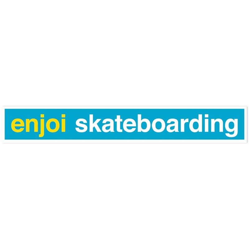 Enjoi Skateboarding Sticker