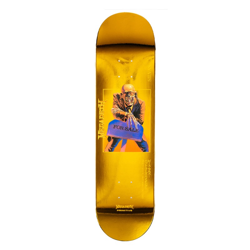 Primitive Silvas Peace Sells 8.125" Skateboard Deck Primitive Silvas Peace Sells 8.125" Skateboard Deck
