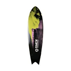 Omen Swallow Tail 34" Green Room WF Longboard Deck