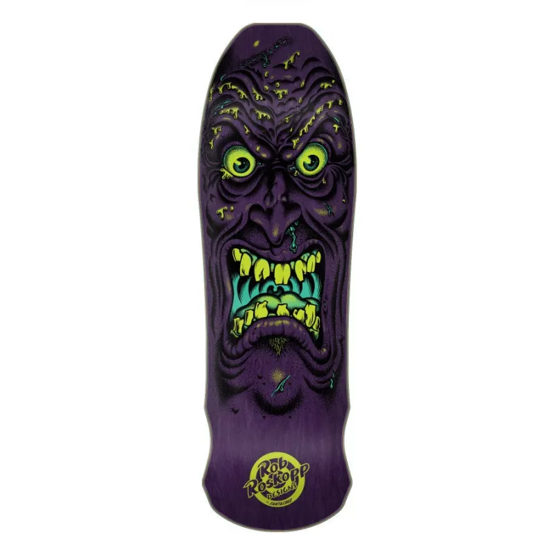 Santa Cruz Roskopp Face 9.5” Old School Skateboard Deck