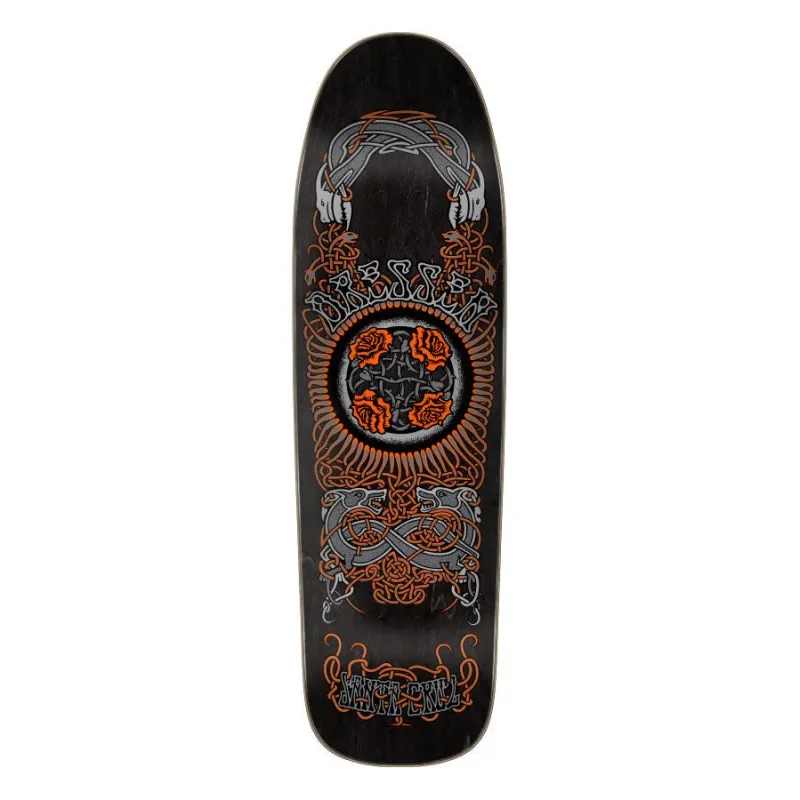Santa Cruz Dressen Rose Crew 9.3" Old School Skateboard Deck