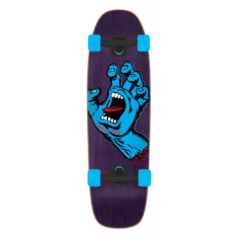 Santa Cruz Screaming Hand 29” Skateboard Cruiser Complete Santa Cruz Screaming Hand 29” Skateboard Cruiser Complete