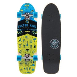 Sector 9 Shindig Blue WF Cruiser Skateboard Complete