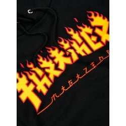 Thrasher Godzilla Flame Hoodie