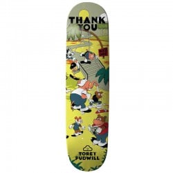 Thank You Torey Pudwill Oasis 8.25" Skateboard Deck