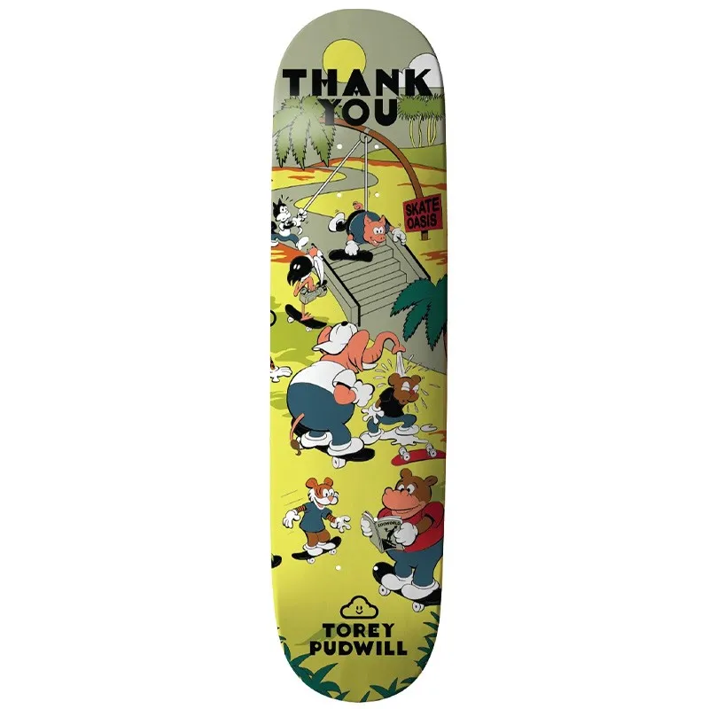 Thank You Torey Pudwill Oasis 8.25" Skateboard Deck