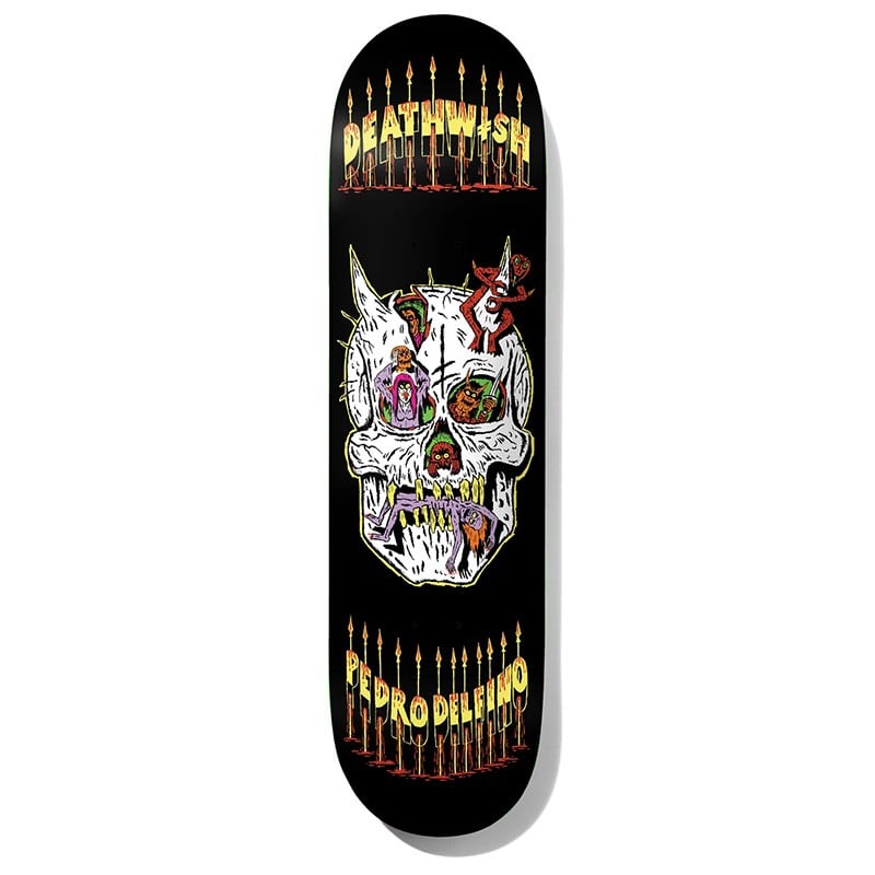 Deathwish P. Delfino Exorcism Failed 8.125" Skateboard Deck