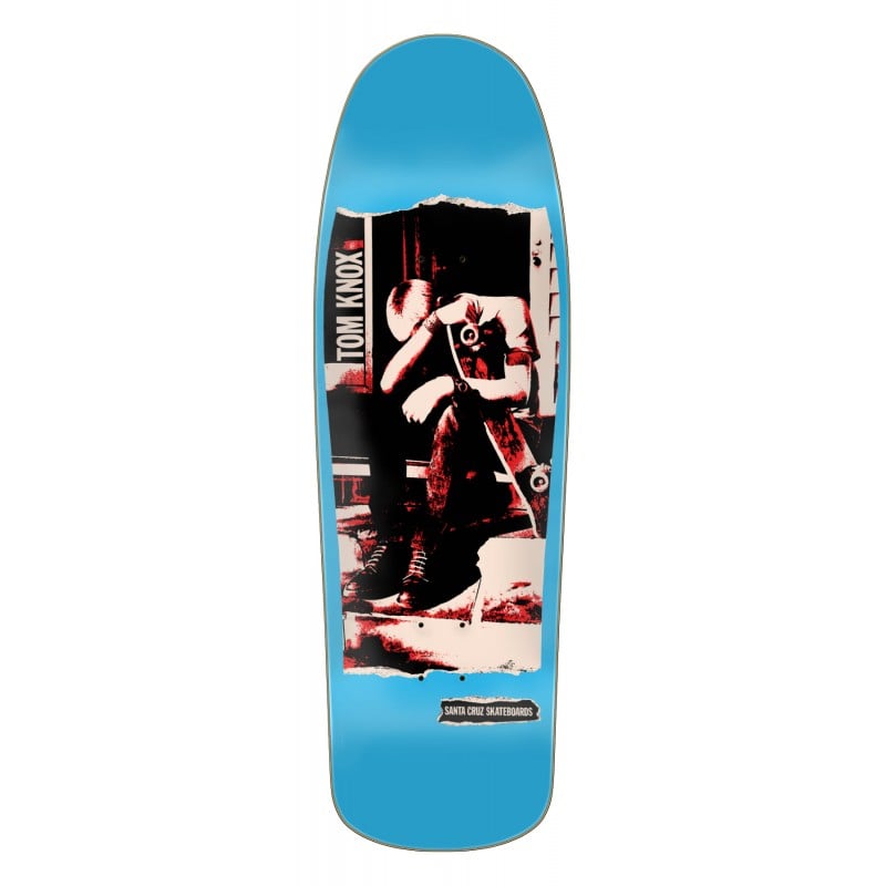 Santa Cruz Knox Punk 9.875" Old School Skateboard Deck