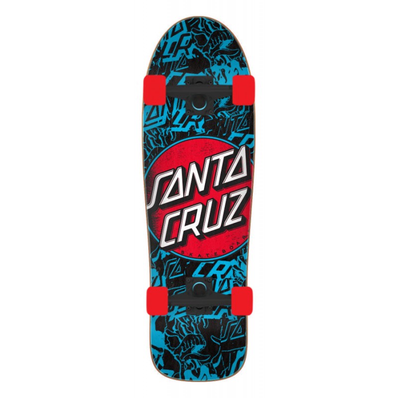 Santa Cruz Contra Distress Cruzer 9.7" Skateboard Complete