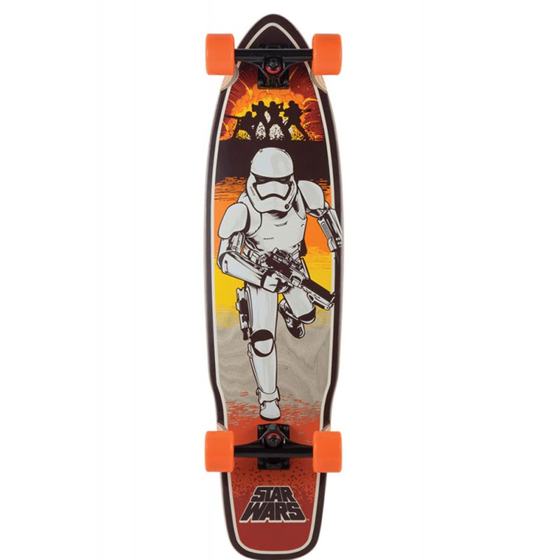 Santa Cruz Star Wars Episode VII Stormtrooper Cruiser Complete Longboard Santa Cruz Star Wars Episode VII Stormtrooper Cruiser Complete Longboard