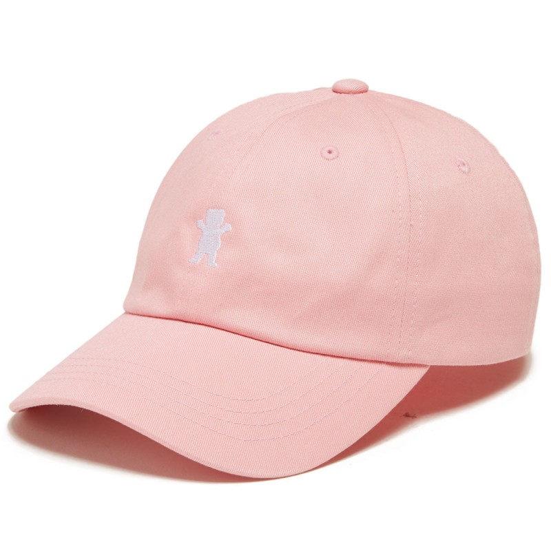 Grizzly OG Bear Dad Hat Pink