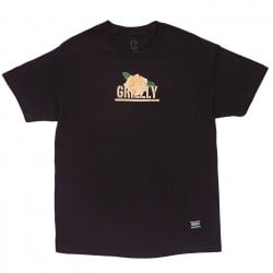 Grizzly Peach Rose T-Shirt Black