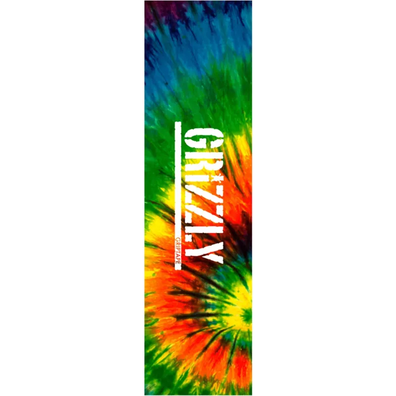 Grizzly Tie Dye Skateboard Griptape