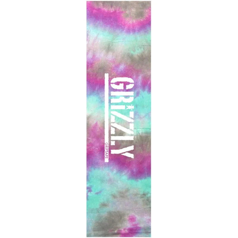 Grizzly Tie Dye Skateboard Griptape