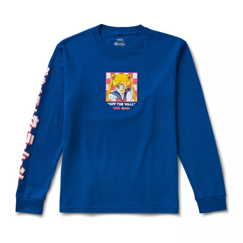 Blue vans 2025 long sleeve