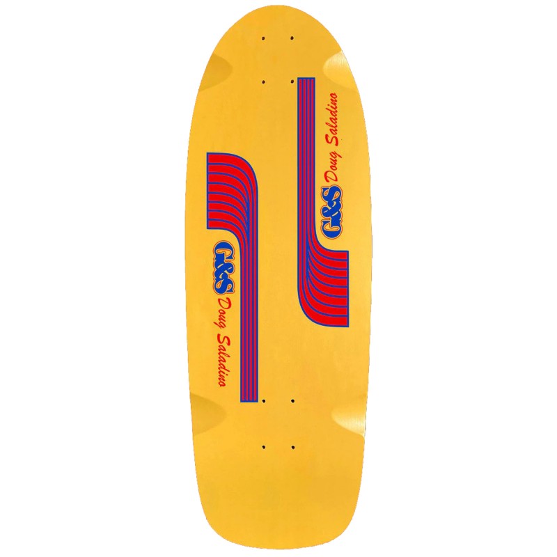 G&S Signed by Doug Saladino 'Then' 10.5" Old School Skateboard Deck G&S Signed by Doug Saladino 'Then' 10.5" Old School Skateboard Deck