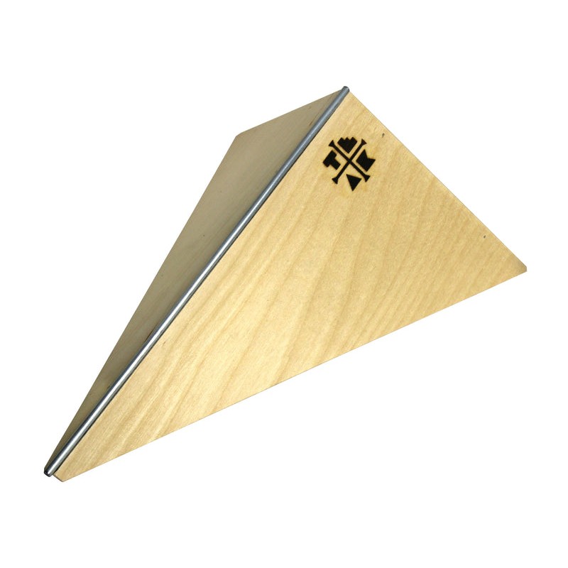 Teak Tuning Fingerboard Polebank XL Sized, 12 Inch Skatepark Ramp