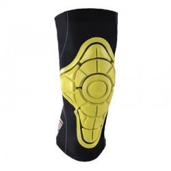 G-Form Pro-X Kniebeschermers Youth - Zwart/Yellow