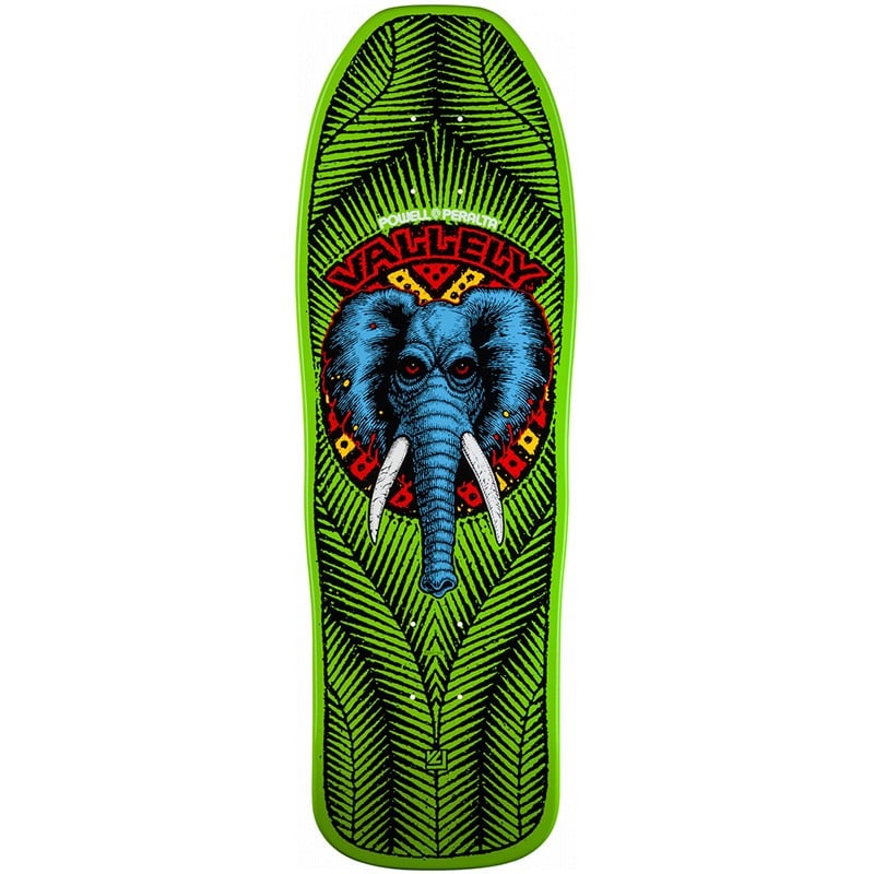 Powell-Peralta Vallely Elephant 9.85” Old School Skateboard Deck