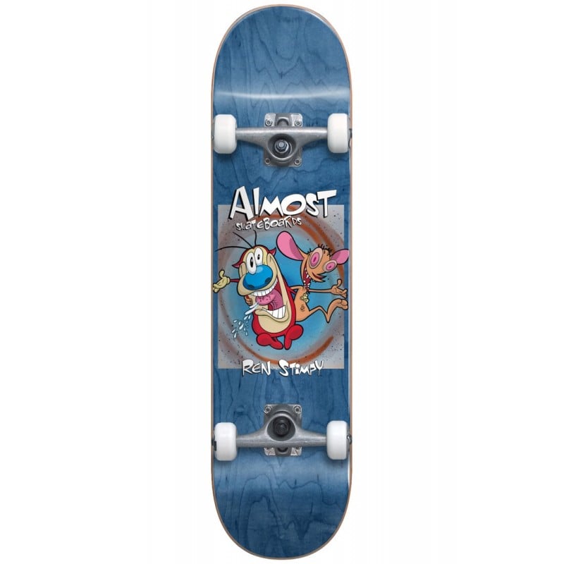 Almost Ren & Stimpy Boxed Premium 8.0" Skateboard Complete