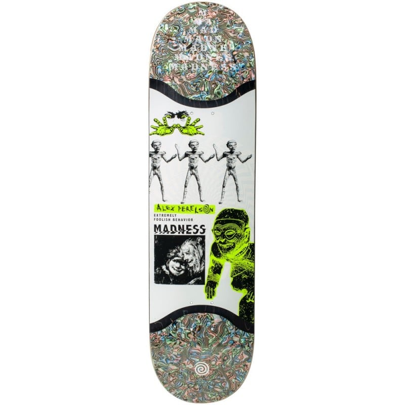 Madness Alex Delusion Super Sap R7 Slick 8.38” Skateboard Deck