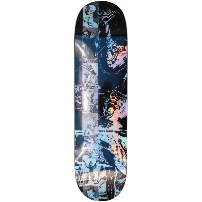Madness Trey Downward Super Sap R7 Holographic 8.25” Skateboard Deck