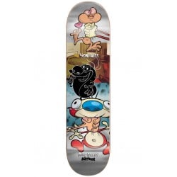 Almost Youness Ren & Stimpy Room Mate R7 8.25” Skateboard Deck