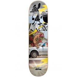 Almost Max Ren & Stimpy Road Rage R7 8.5” Skateboard Deck