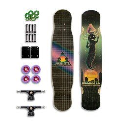 Timber Axolotl Retrowave Edition 41" - Longboard Complete