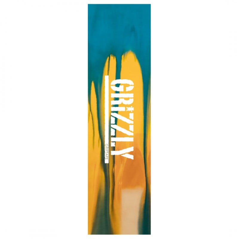 Grizzly Tie Dye Stamp Skateboard Griptape