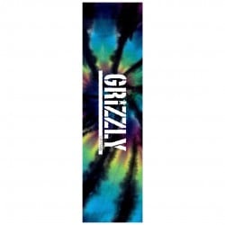 Grizzly Tie Dye Stamp Skateboard Griptape