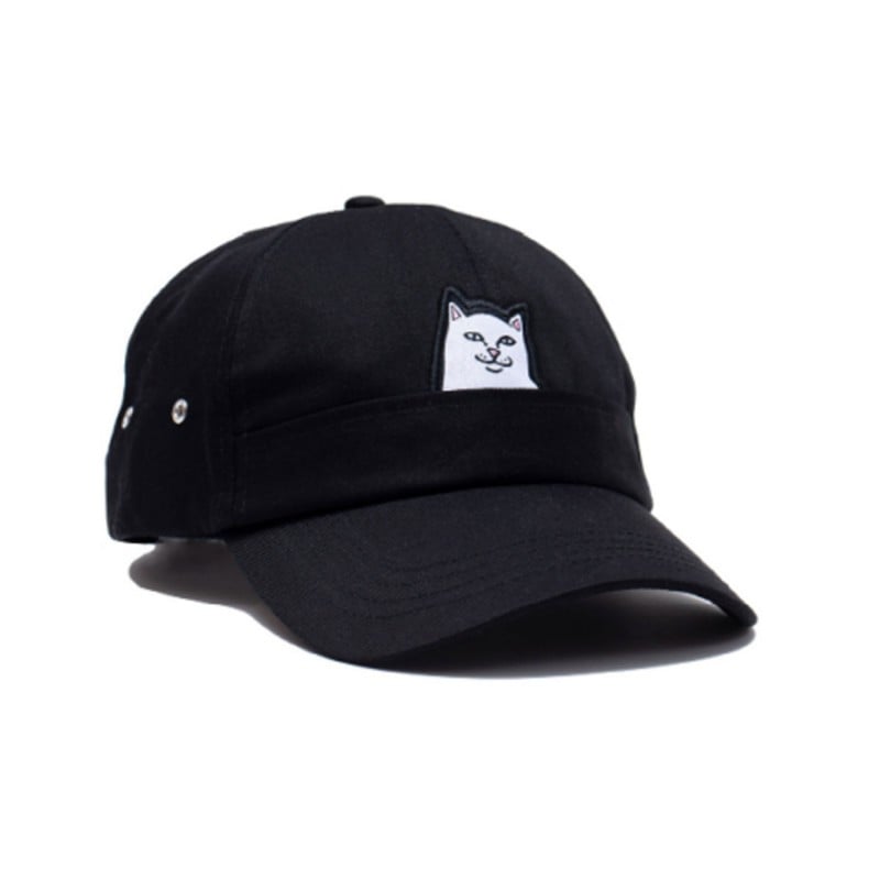 RIPNDIP Lord Nermal 6 Panel Cap Black