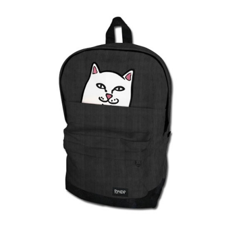 RIPNDIP Lord Nermal Corduroy Backpack RIPNDIP Lord Nermal Corduroy Backpack