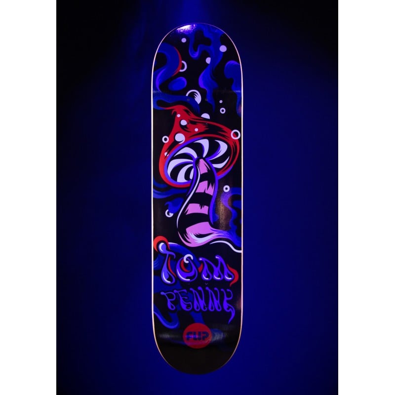Flip Penny Blacklight 8.0" Skateboard Deck