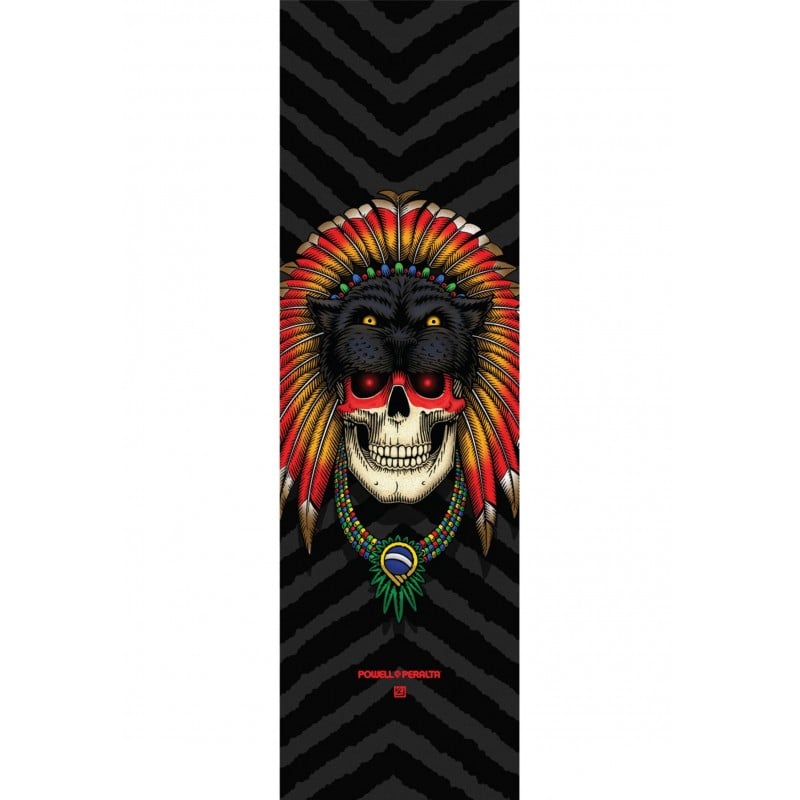 Powell-Peralta Hoefler Skull 9" - Skateboard Griptape