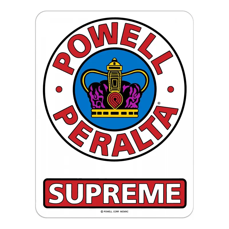 Powell-Peralta Supreme OG 6" Sticker