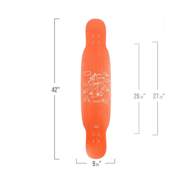 Zenit Tero 2 42" Longboard Deck