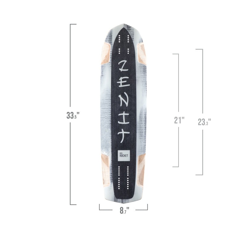 Zenit Mini Rocket V3 34" Longboard Deck
